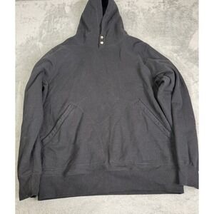 Raised By Wolves Pullover Hoodie Men's Size XL Black Heavyweight